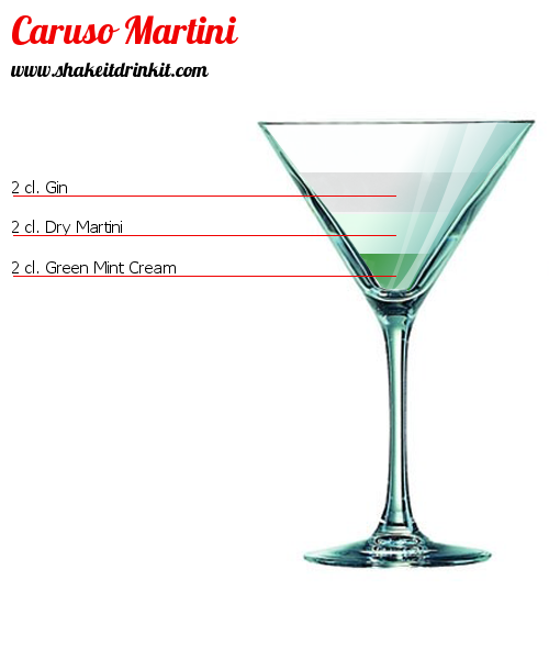 Cocktail CARUSO MARTINI