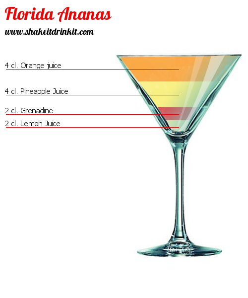 Cocktail FLORIDA ANANAS