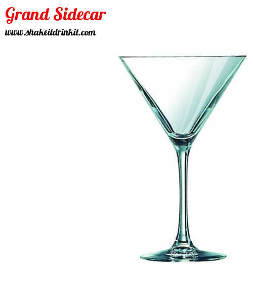 Cocktail Recipe GRAND SIDECAR Cocktail GRAND SIDECAR