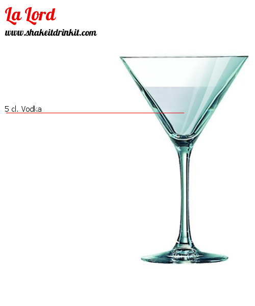 Cocktail Recipe LA LORD Cocktail LA LORD