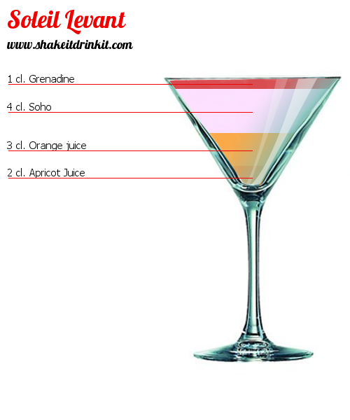 Cocktail SOLEIL LEVANT