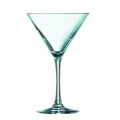 a Martini cocktail glass