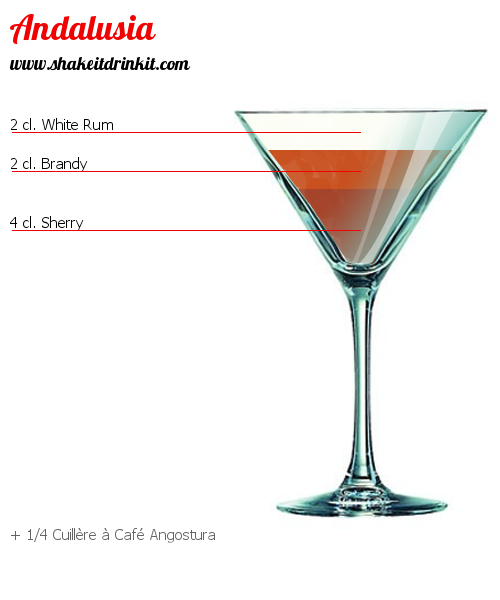 Cocktail ANDALUSIA