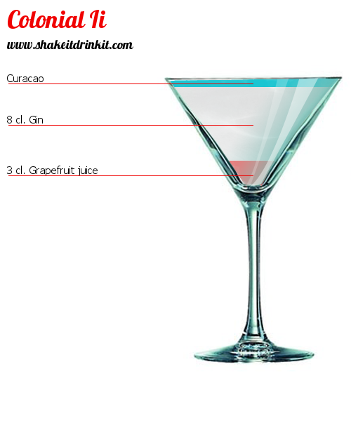 Cocktail Recipe Colonial II Cocktail Colonial II