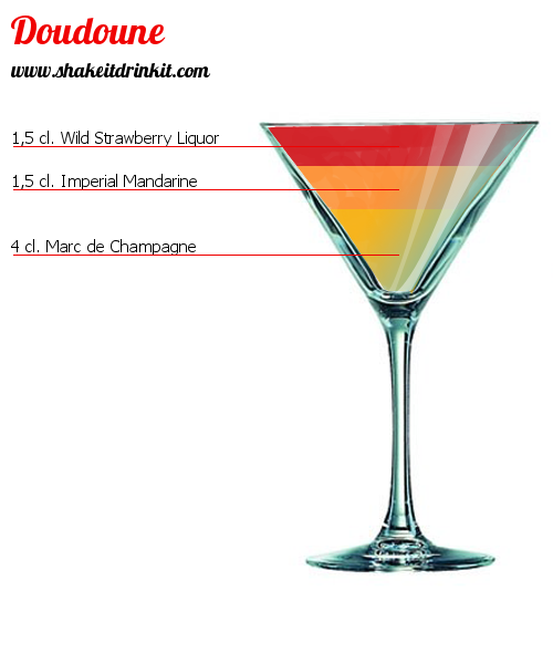 Cocktail Recipe DOUDOUNE Cocktail DOUDOUNE