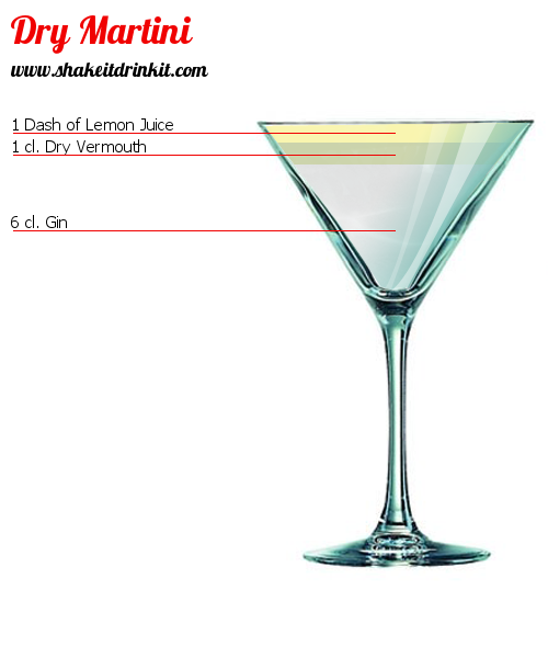 Cocktail DRY MARTINI