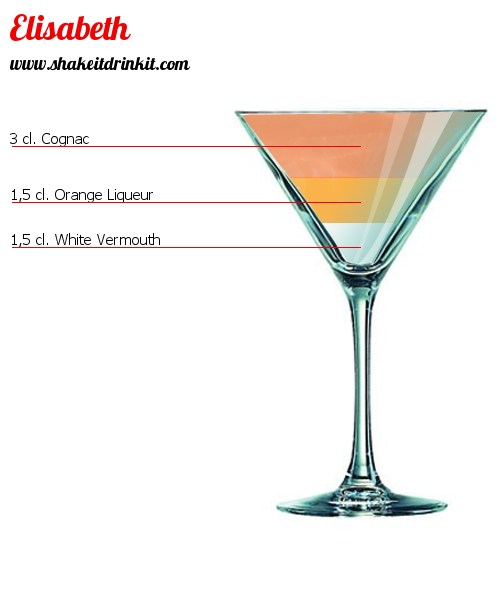 Cocktail Recipe ELISABETH Cocktail ELISABETH