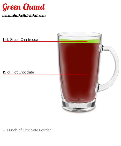 Cocktail Recipe GREEN CHAUD Cocktail GREEN CHAUD