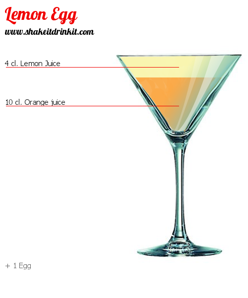 Cocktail LEMON EGG