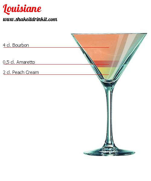 Cocktail LOUISIANE
