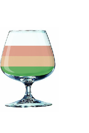 Cocktail IRISH FLAG