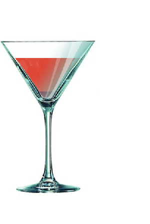 Cocktail ROSE Martini