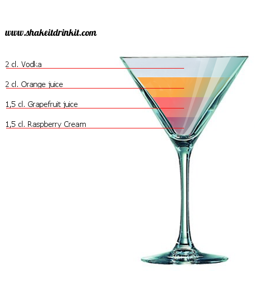 Cocktail Recipe ORCHIDÉE Cocktail ORCHIDÉE