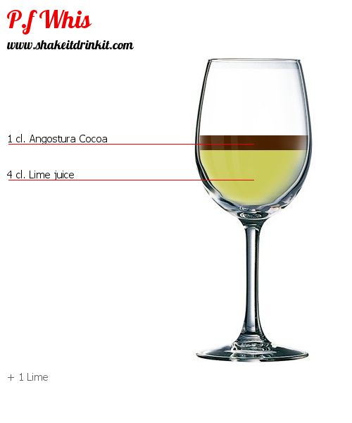 Cocktail Recipe P.F WHIS Cocktail P.F WHIS