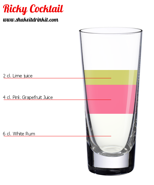 Cocktail Recipe RICKY COCKTAIL Cocktail RICKY COCKTAIL