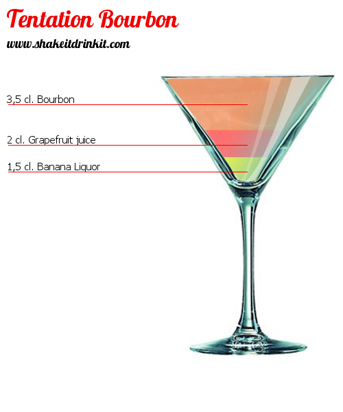 Cocktail TENTATION BOURBON