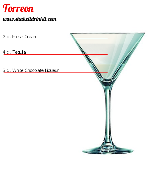 Cocktail Recipe TORREON Cocktail TORREON