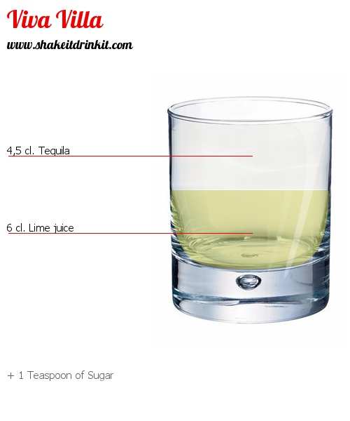 Cocktail Recipe VIVA VILLA Cocktail VIVA VILLA